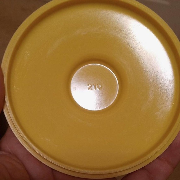 Vintage Harmony House Catalina Melmac Gold Yellow Cover Sugar Bowl #209 - Picture 6 of 6